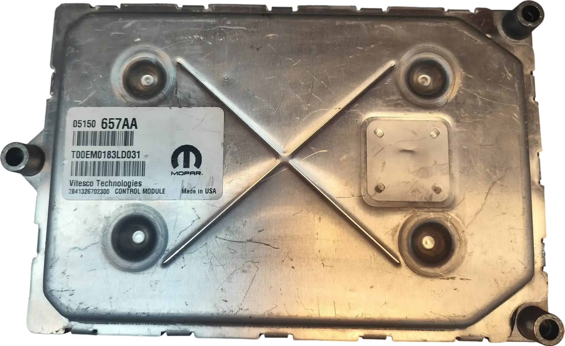 Mopar ECM Engine Control Module | 05150657AA | Vitesco 2841326702300 | Genuine Used