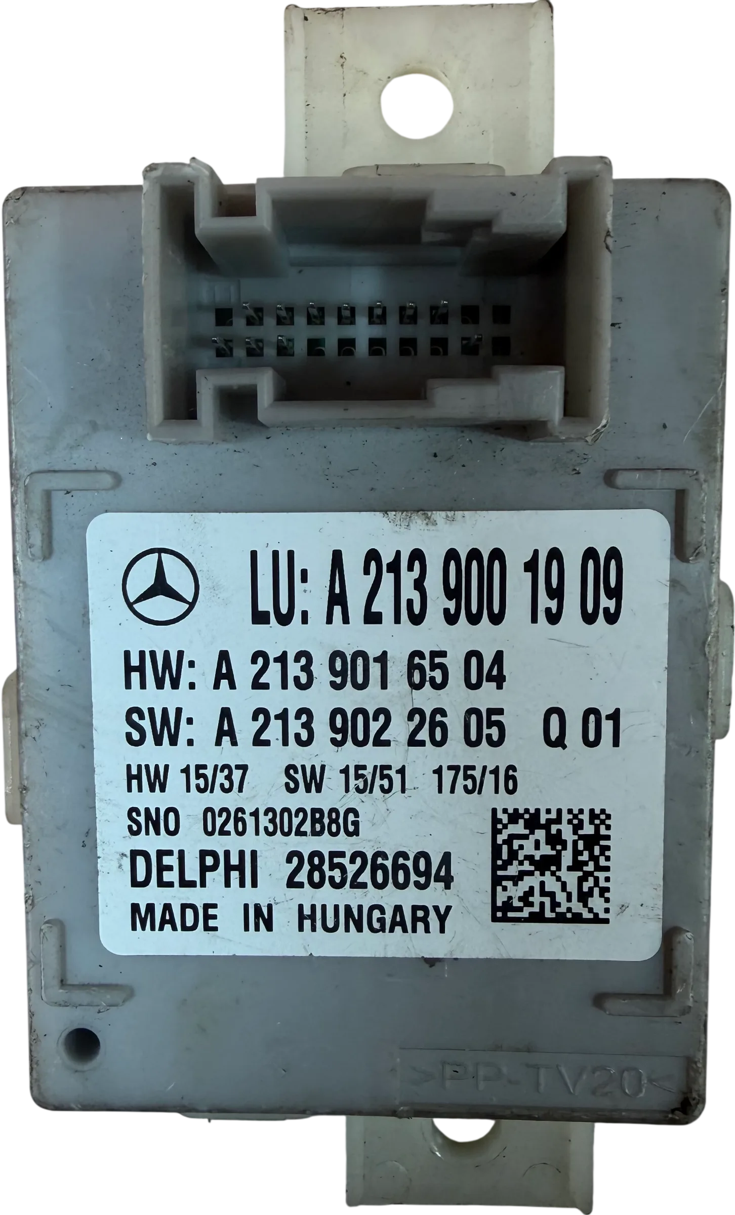 MB MERCEDES-BENZ E W213 2016 OEM AMBIENT LIGHT CONTROL MODULE UNIT A2139001909
