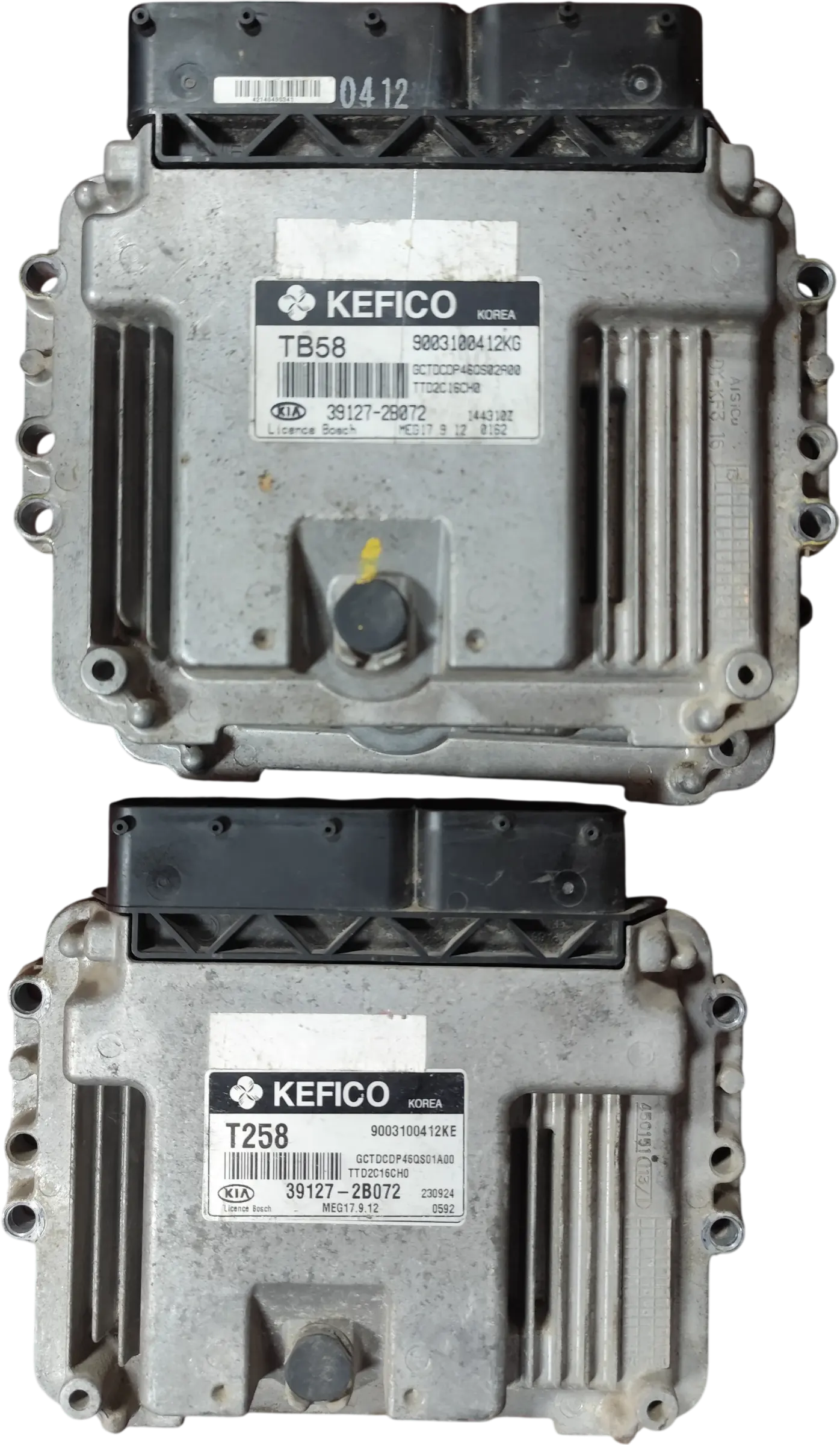 Kia ECU – Engine Control Units | 391272B072 | Kefico 9003100412KG | Genuine Used