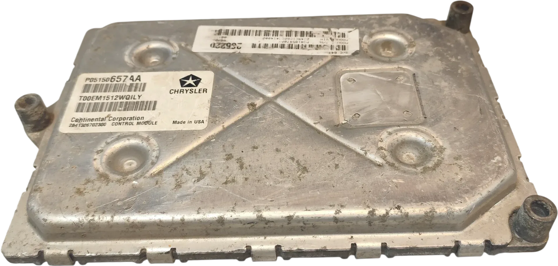 Chrysler ECM Engine Control Module | P05150657AA | Continental 2841326702300 | Genuine Used