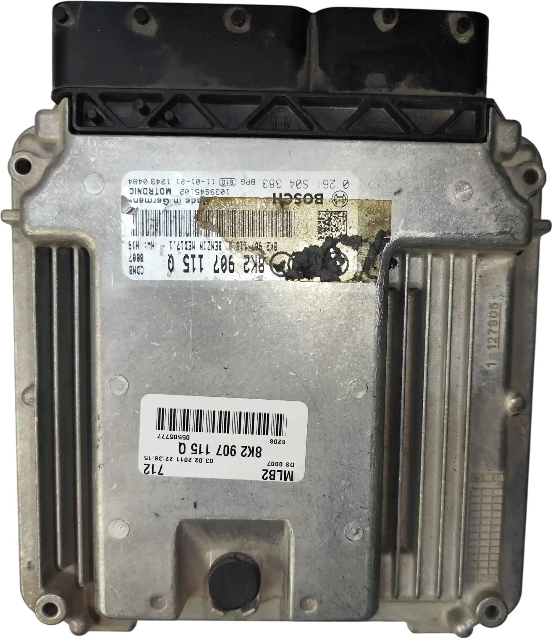 Audi ECU Engine Control Units | 8K2907115Q | Bosch 0261S04383 | H19 | Genuine Used